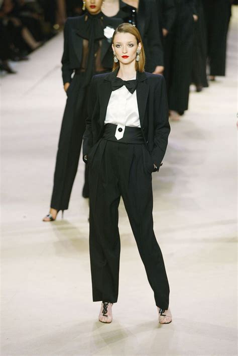 ysl pants women's|yves saint laurent suits.